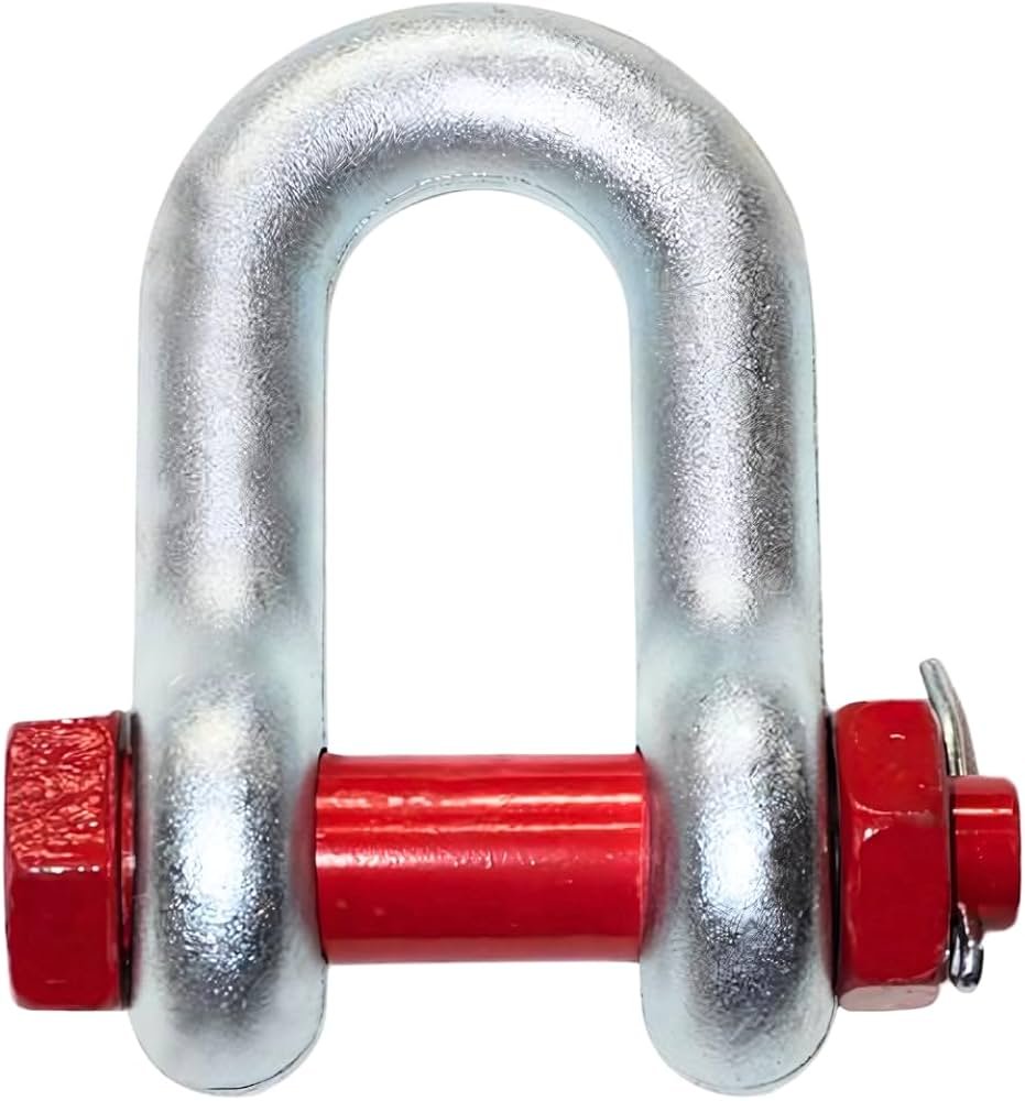 Nut Bolt Dee Shackle – as per ISO 2415